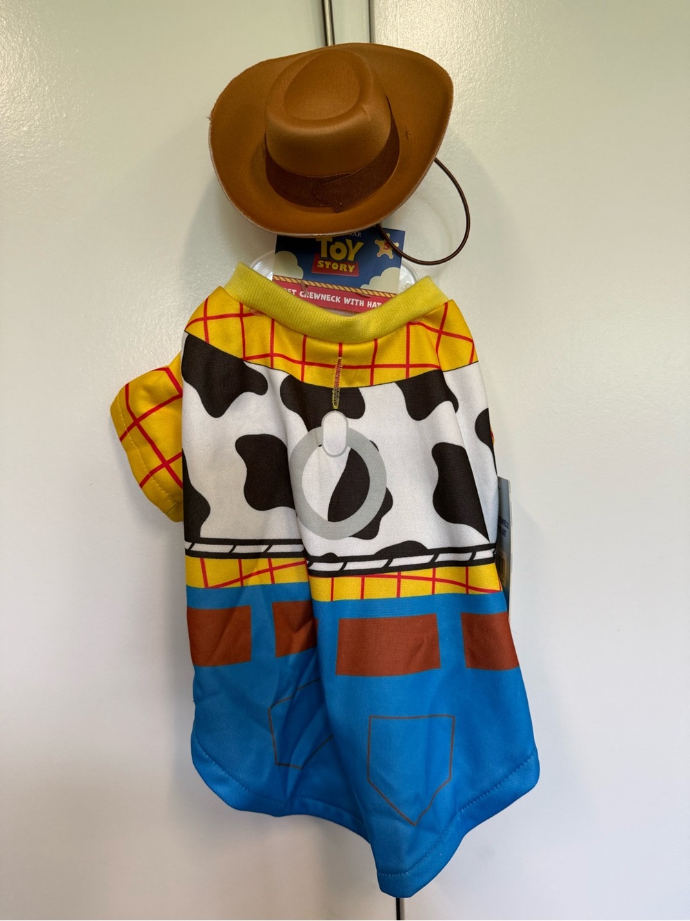 New Toy Story Woody Costume Shirt for small dogs - family costume, pet parade
